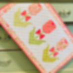 Thumbnail: Tulip Times Mini Quilt PDF Pattern