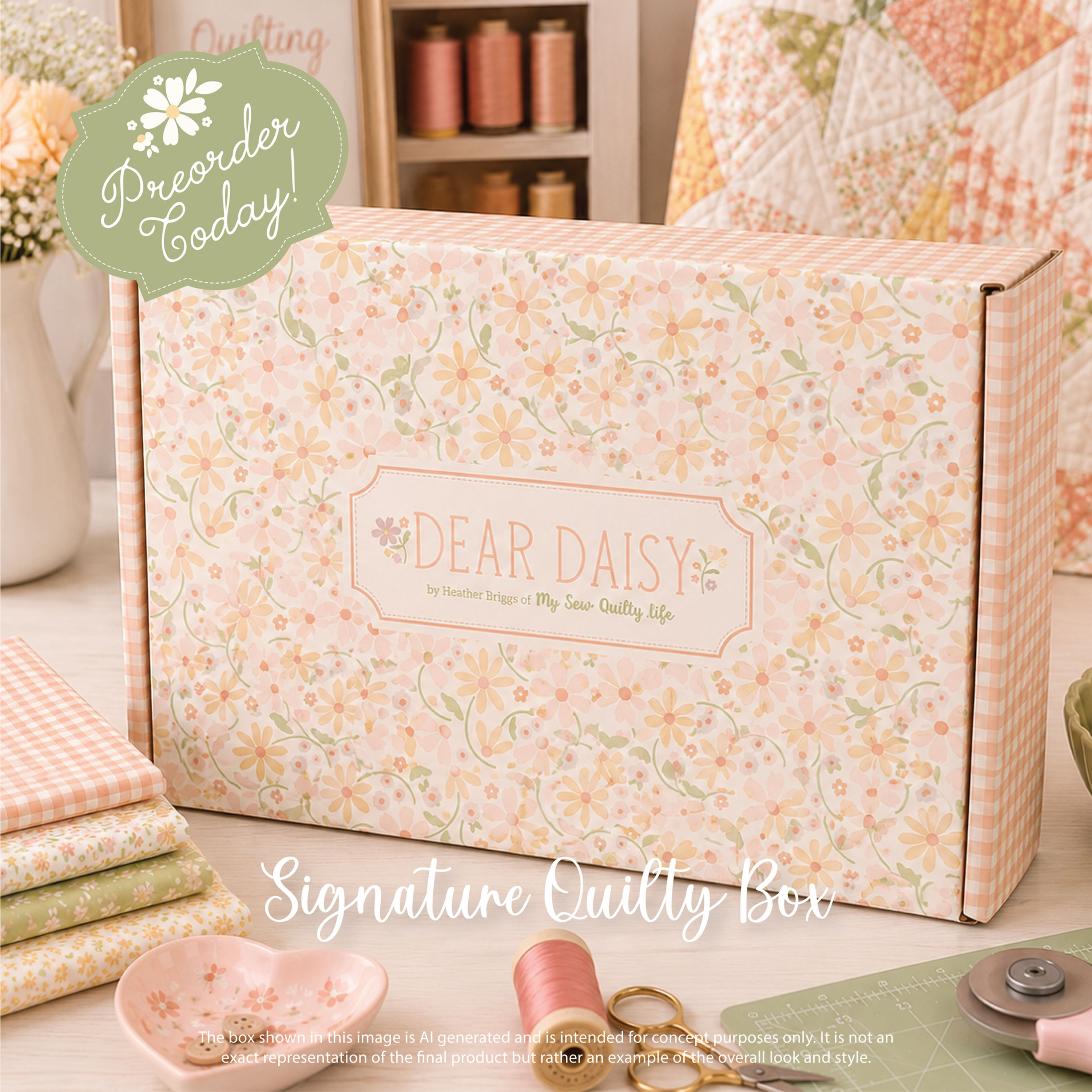 PREORDER – Dear Daisy Signature Quilty Box