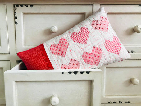 I Heart You Pillow - Free Pattern