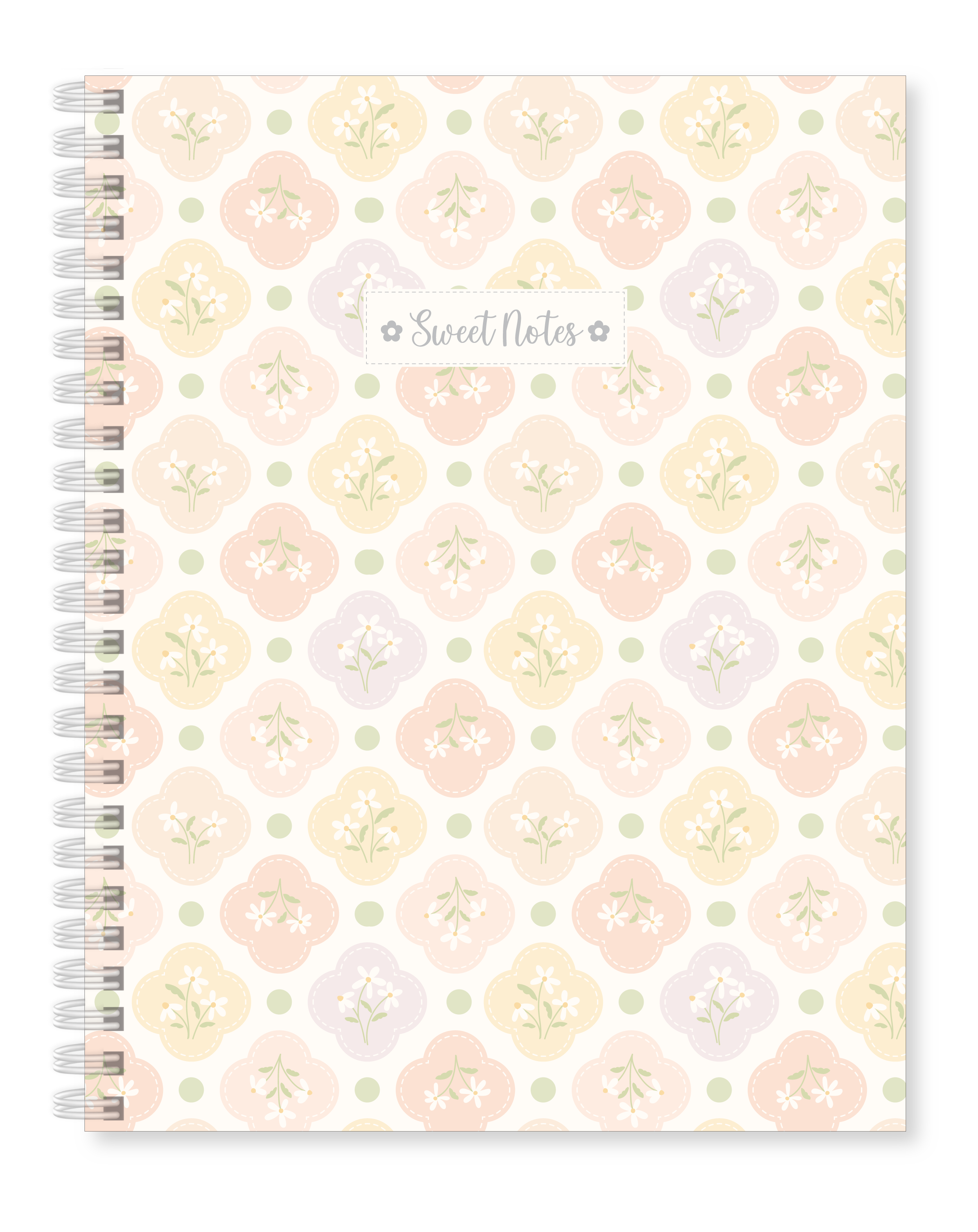 Preorder - Dear Daisy - Petal Puffs - Hardcover Spiral Notebook