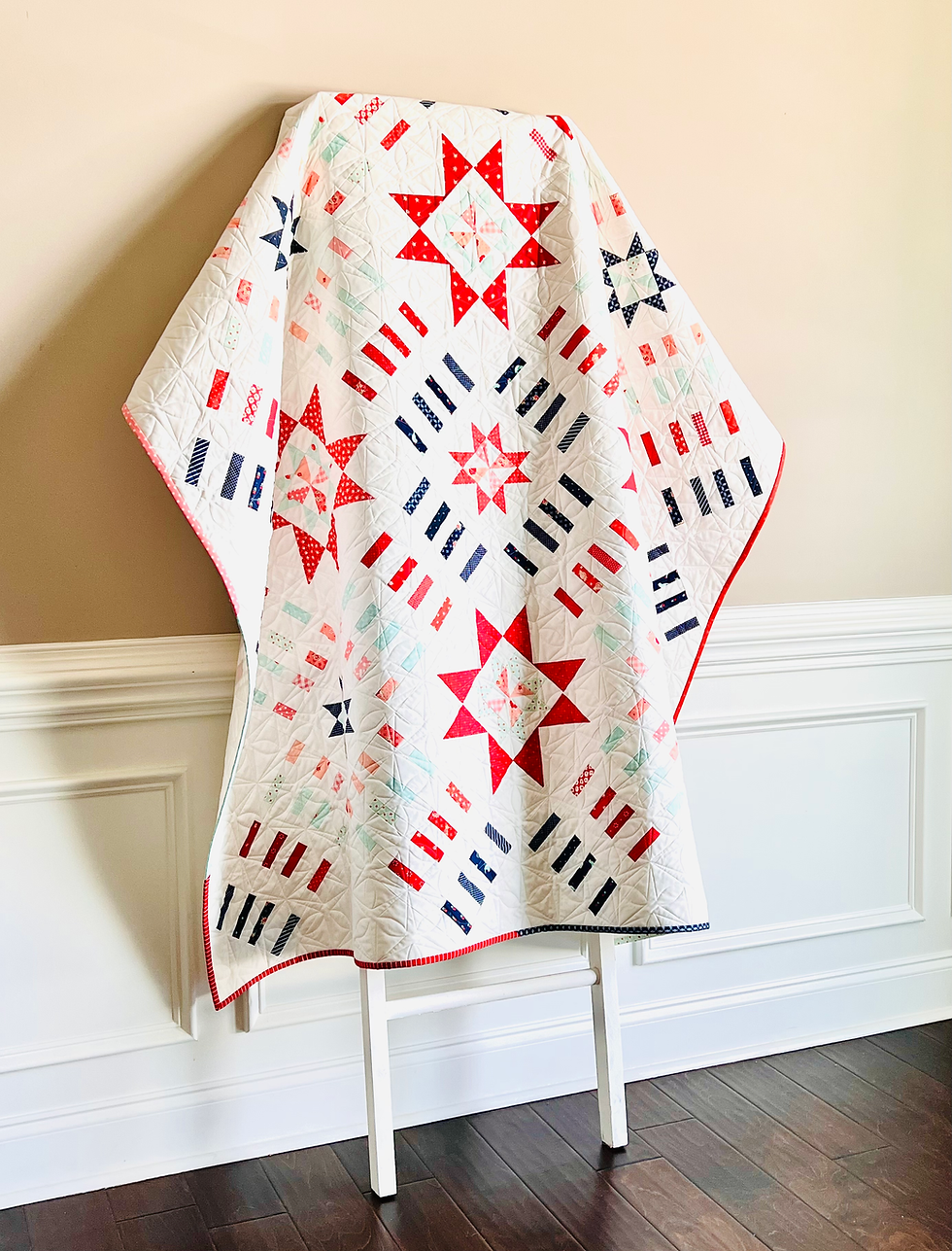 Thumbnail: Firecracker - Paper Quilt Pattern