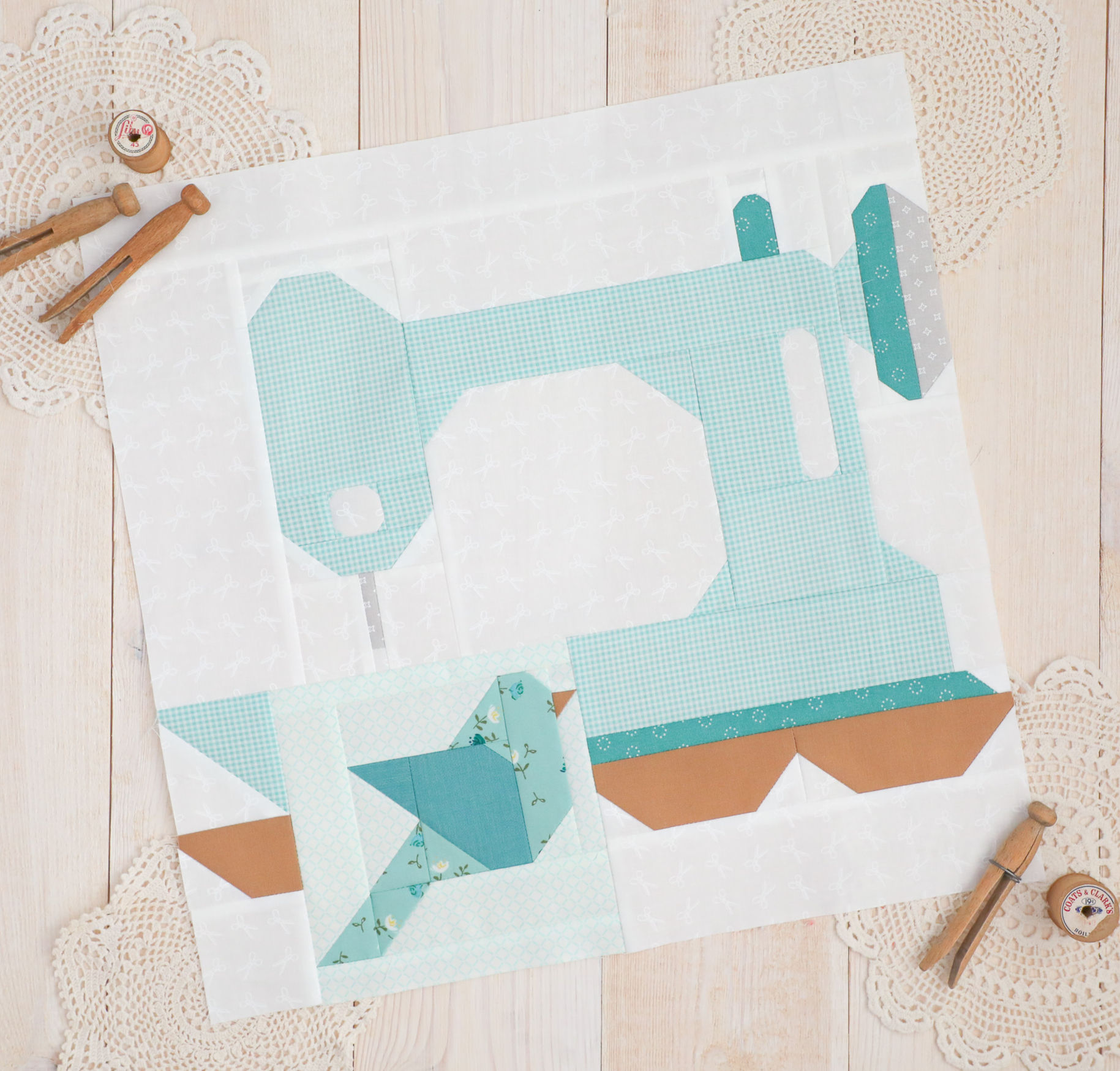 April 2025 Block - PDF Pattern