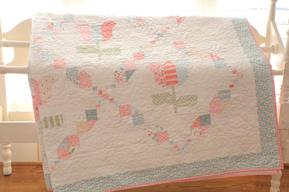 Thumbnail: Tulip Delight - Paper Quilt Pattern