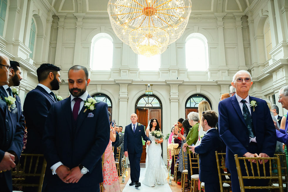 Ceremony in the Grand Station Grand hall, Wolverhampton