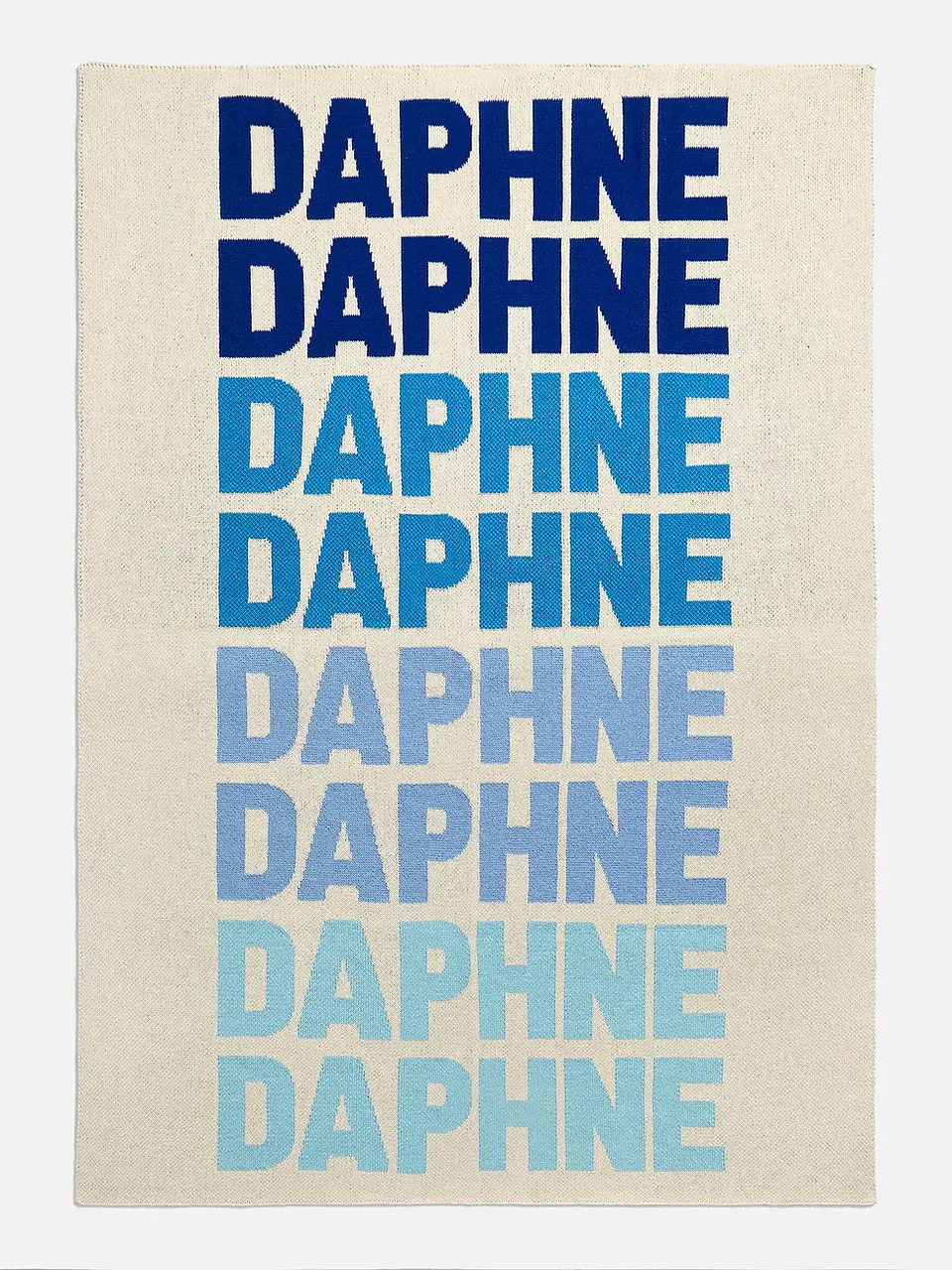 BaubleBar Personalized Blanket