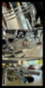 Motorcycle engine parts picture.