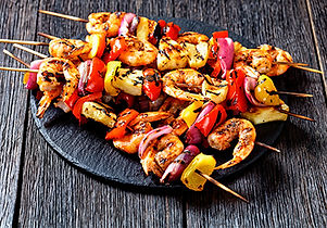 SHRIMP SKEWERS