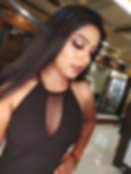 Editorial glam makeup for fashion magazine photoshoot