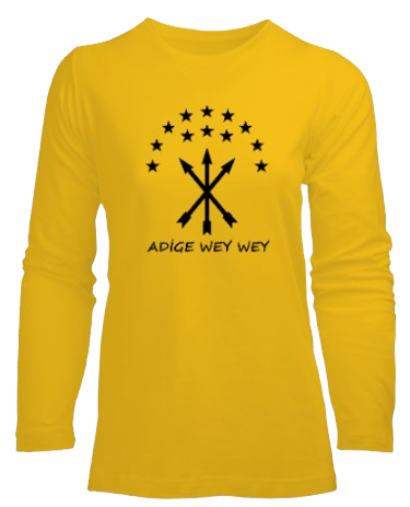 Küçük resim: Çerkes Kadın Uzun Kollu T shirt