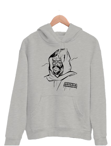Küçük resim: İki İplik Unisex Hoodie Kapşonlu