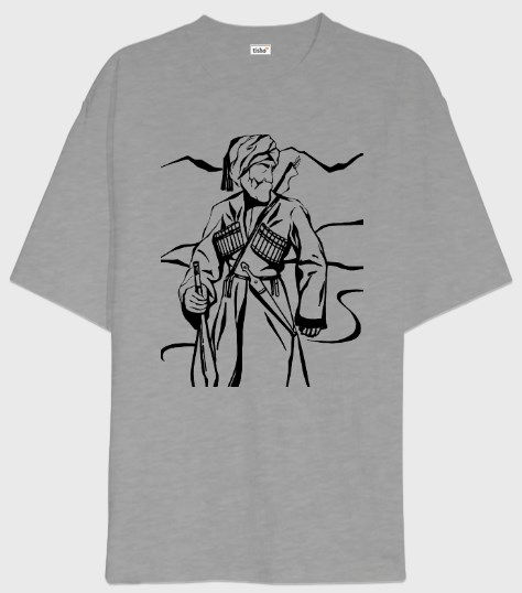 Миниатюра: Çerkes Oversize Unisex T shirt