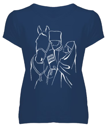 Миниатюра: Çerkes Kadın V Yaka T shirt