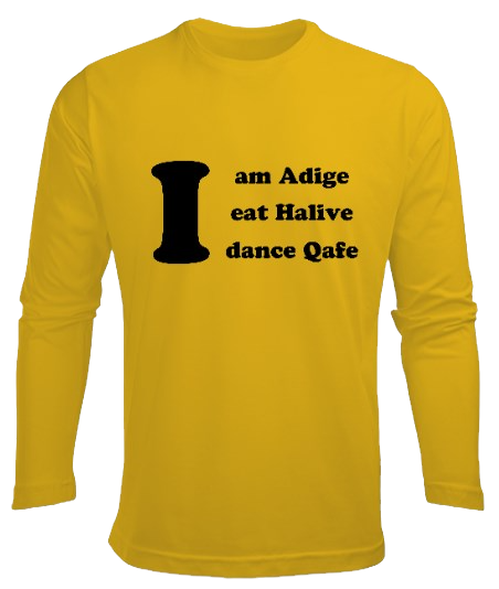 Thumbnail: Men's Long Sleeve T shirt