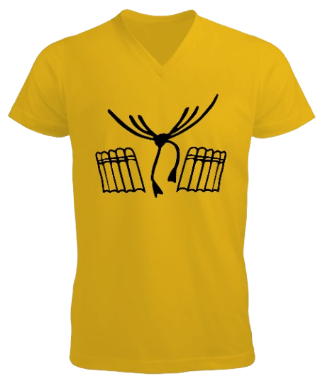 Миниатюра: Çerkes erkek v yaka t shirt