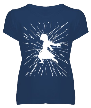 Küçük resim: Çerkes Kadın V Yaka T shirt