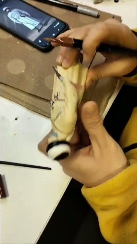 Thumbnail: Imam Shamil 3D Figurine, Hand Painted, 20 cm