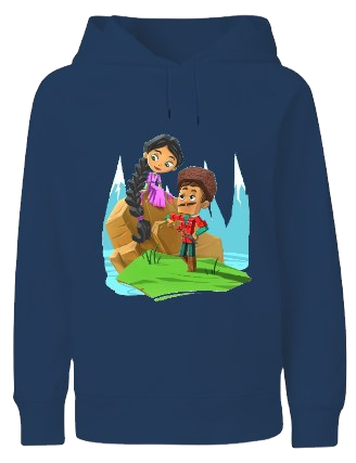 Миниатюра: çerkes unisex çocuk hoodie kapşonlu