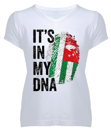 Çerkes Kadın V Yaka T shirt