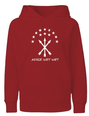Küçük resim: Çerkes Çocuk Unisex Hoodie Kapşonlu
