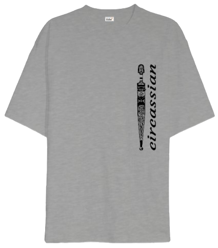 Çerkes Oversize Unisex T shirt