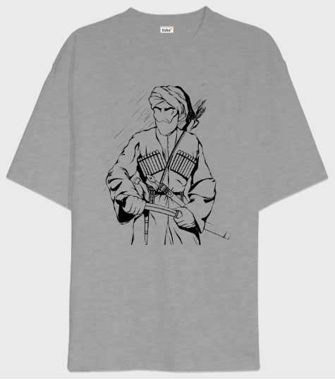 Thumbnail: Çerkes Oversize Unisex T shirt
