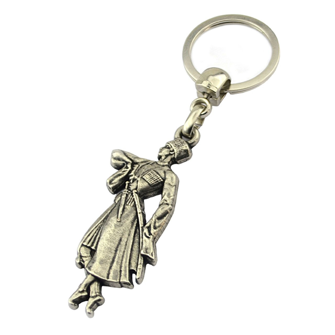 Kafkas Çerkes Erkek Dansçı Figür Anahtarlık