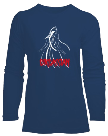 Миниатюра: Женская футболка с длинным рукавом