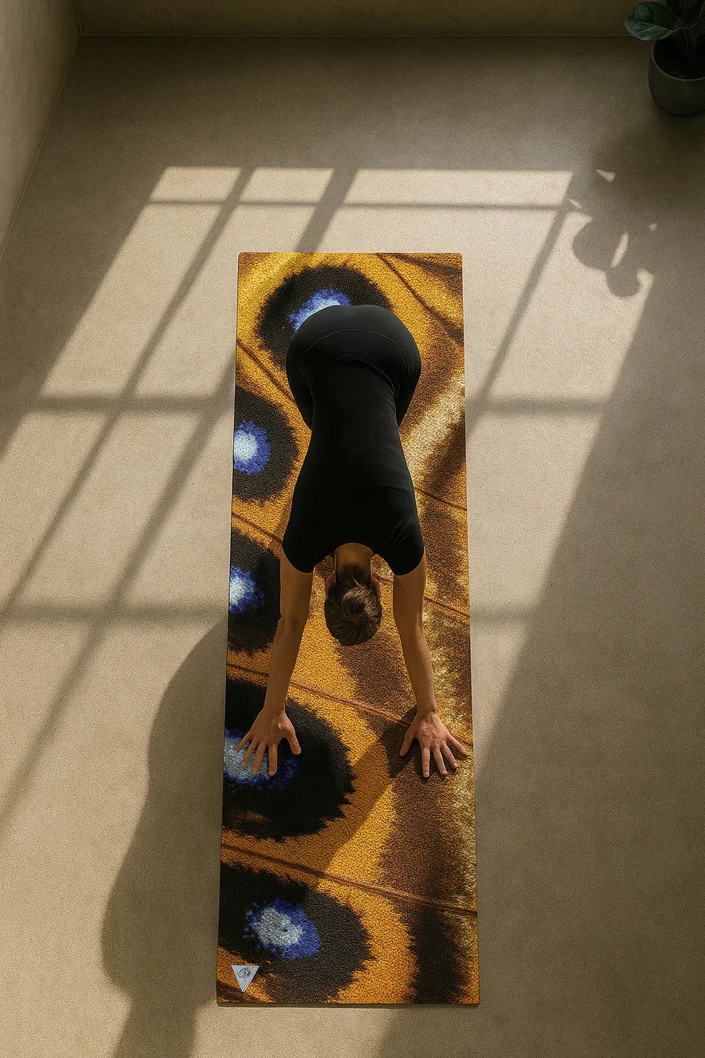Butterfly Eco Yoga Mat โ Artist Design, 6mm Cushion + Grip | Yune Yoga