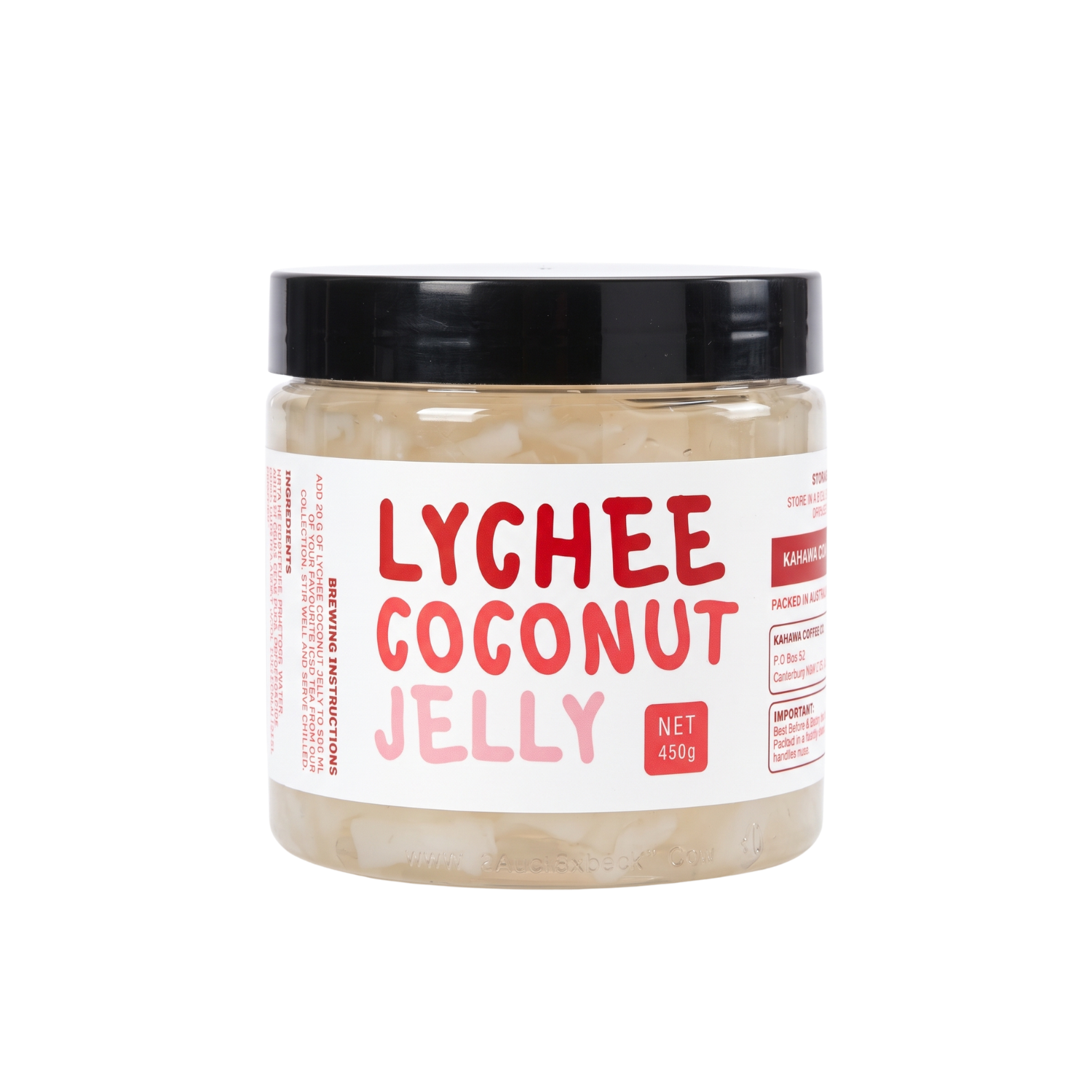Lychee Coconut Jelly