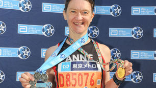 "Six Marathons – Seven Medals”
The Abbott World Marathon Majors series
