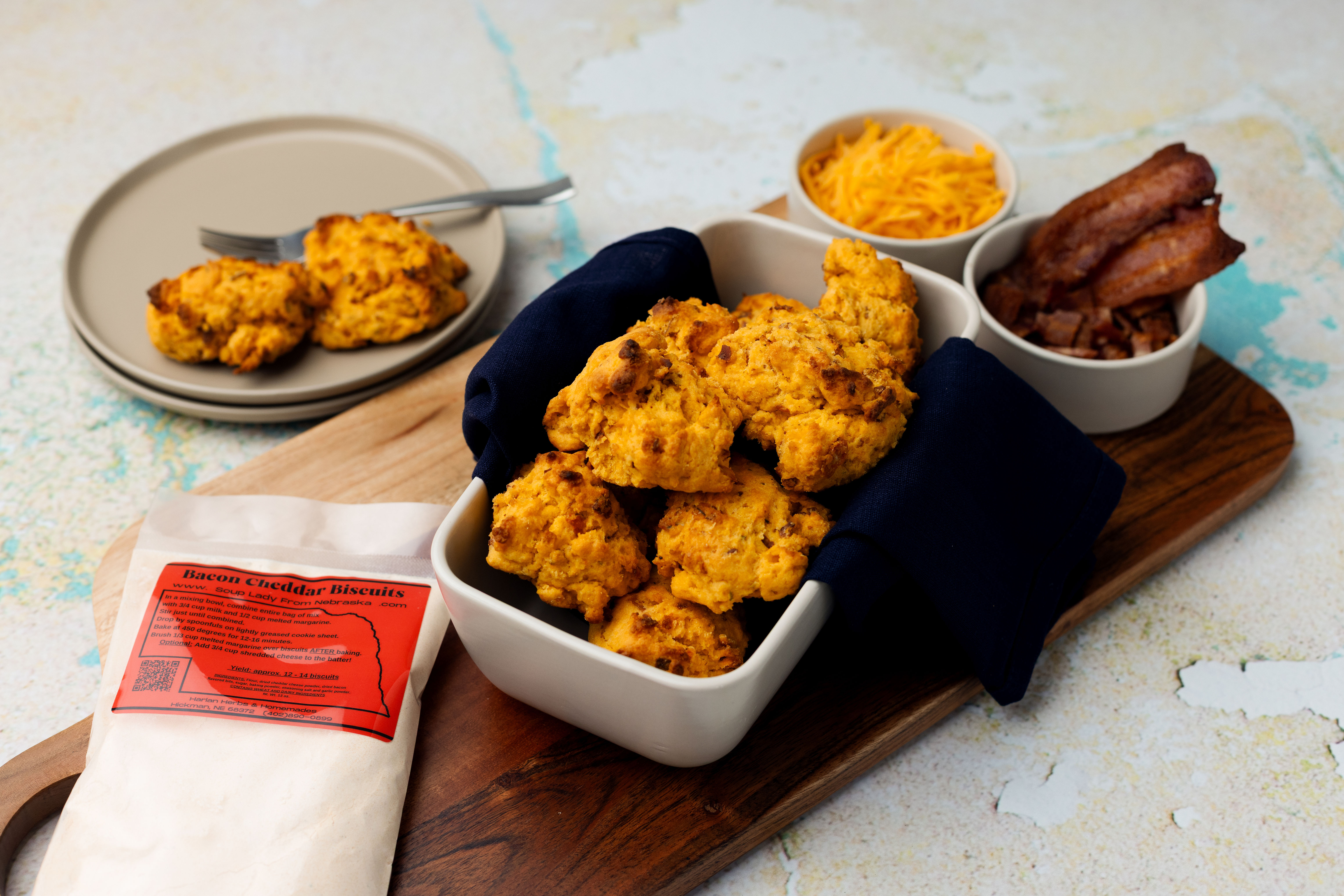 Bacon Cheddar Biscuits