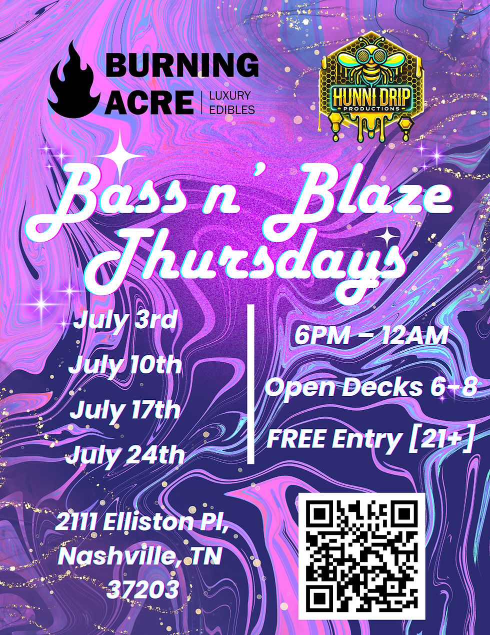Bass N Blaze Thursdays