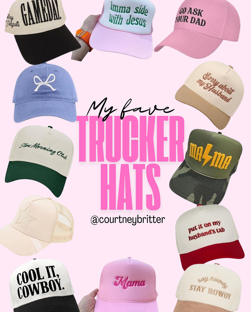 Top Trendy Trucker Hats to Add to Your Amazon Cart!