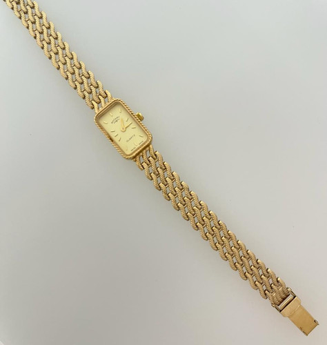 9ct Gold Ladies Rotary Quartz Watch Robert Daniels Jewel