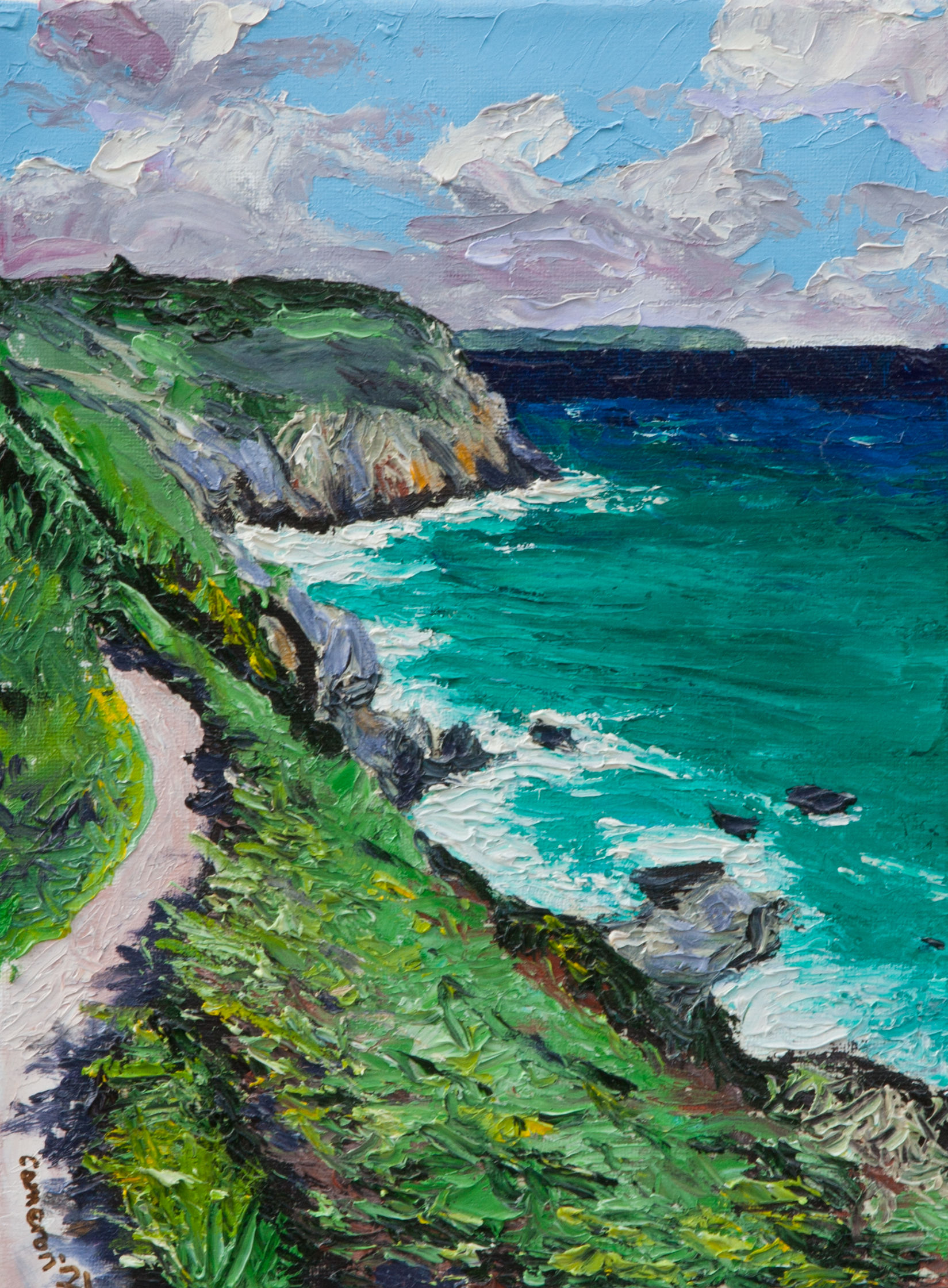 Cadgwith Coastline, Cornwall