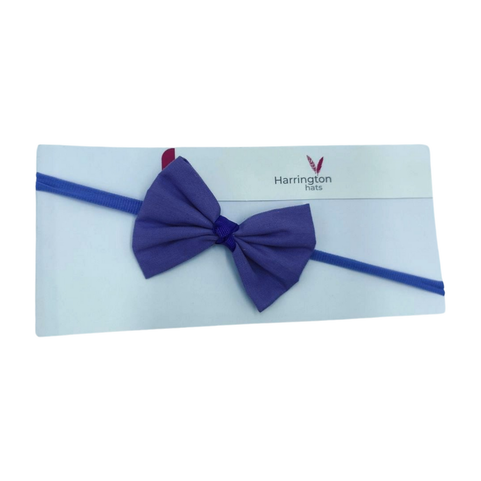 Thumbnail: Organic Cotton Baby Bow Headband