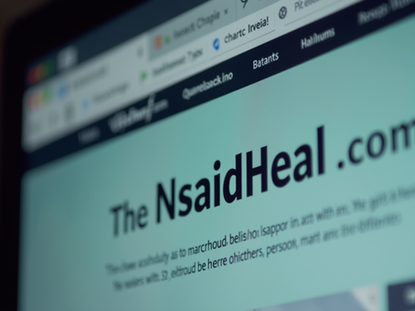 Our new study, NSAID HEAL is up!