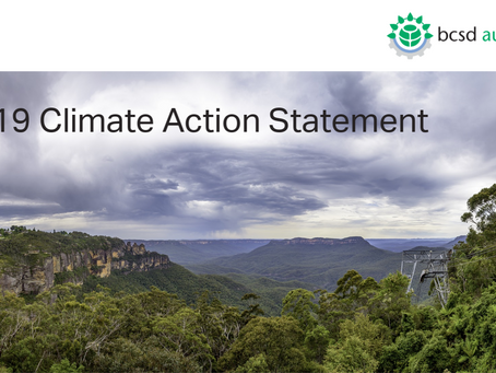 Media release: BCSD Australia releases Climate Action Statement ahead of UN Summit