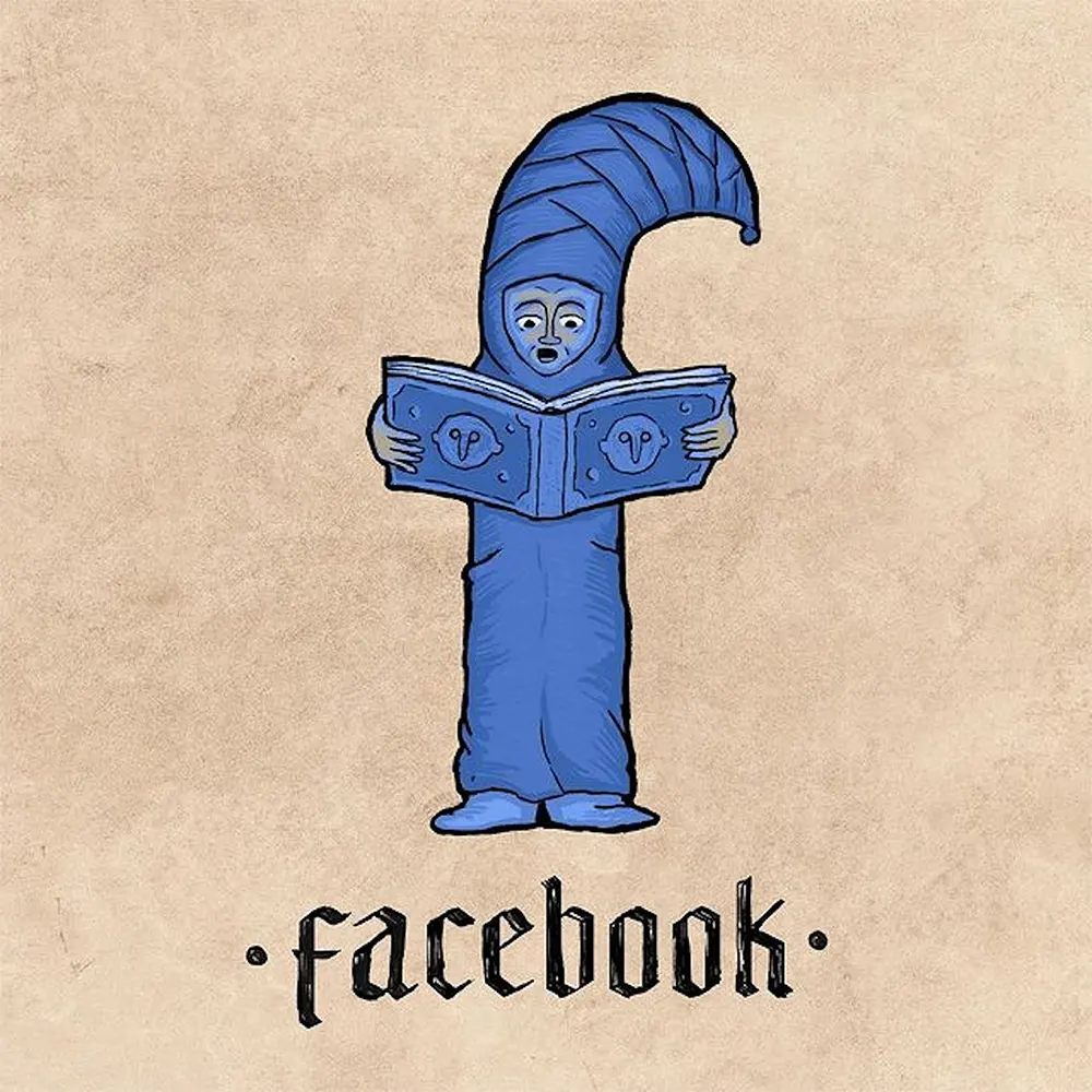 Logo Facebook revisité