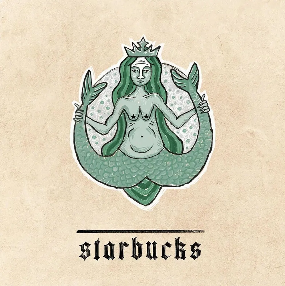 Logo Starbucks revisité