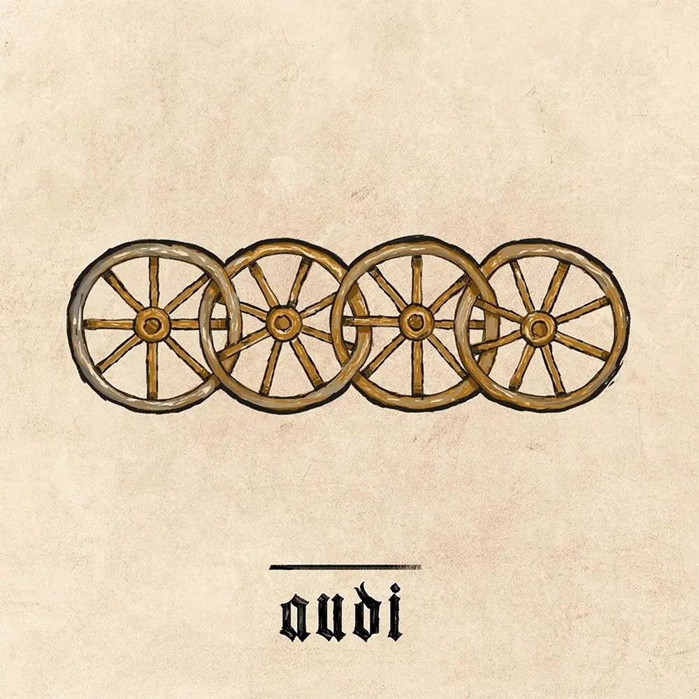 Logo Audi revisité