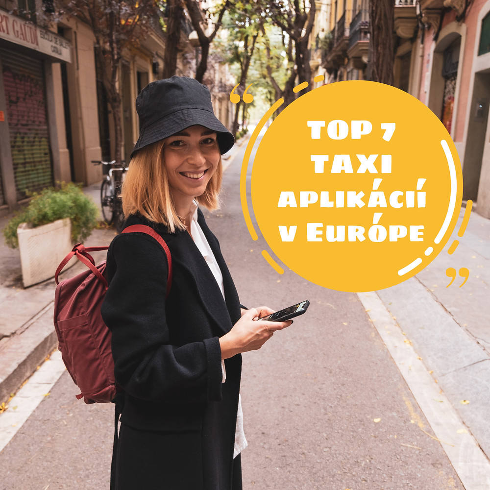 Top TAXI aplikácie v Európe