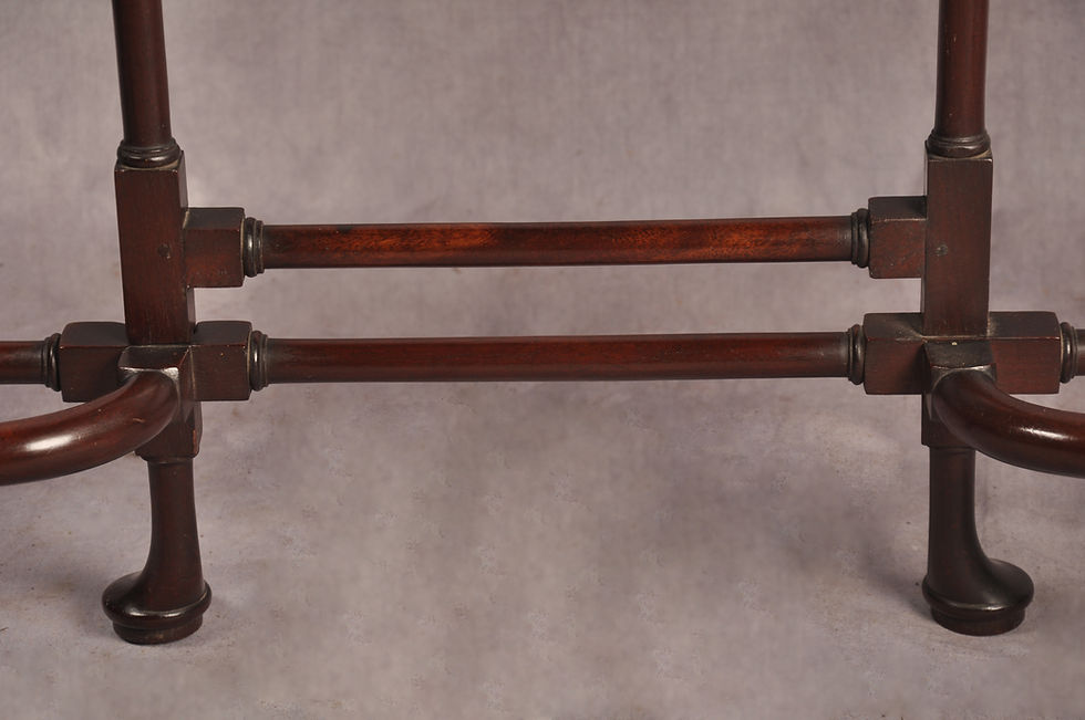 Thumbnail: Rare 18th Century Mahogany Spider Table