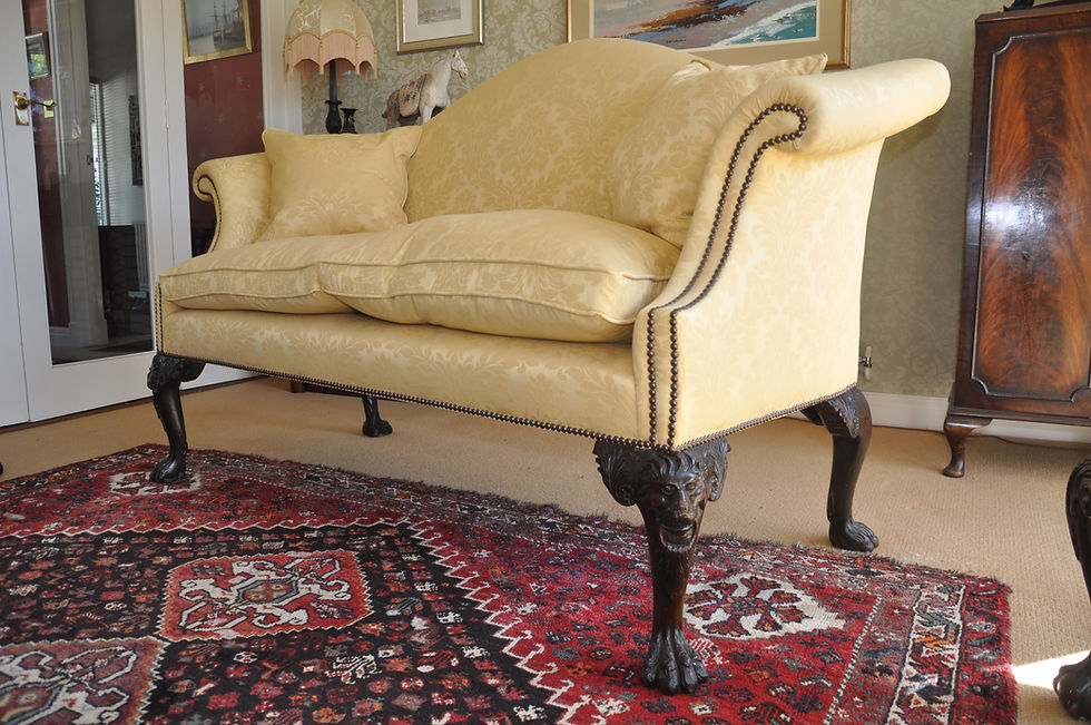 Thumbnail: A wonderful Quality 19th Century Settee