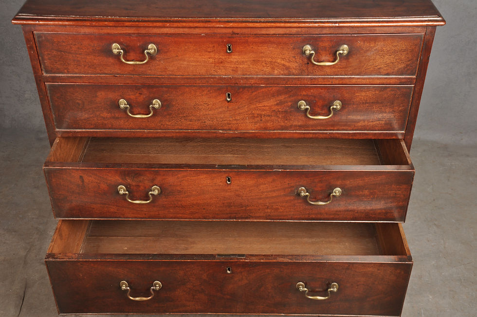 Thumbnail: Fine 18th Century Mahogany Chest Of Drawers