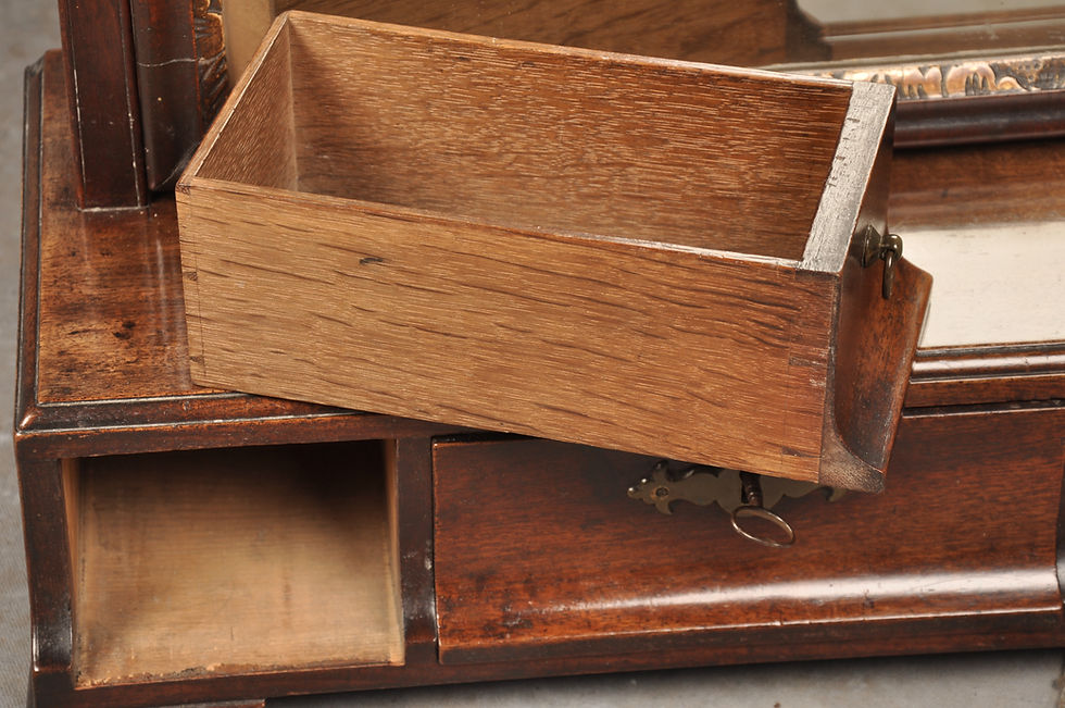 Thumbnail: 18th Century Mahogany Toilet Mirror