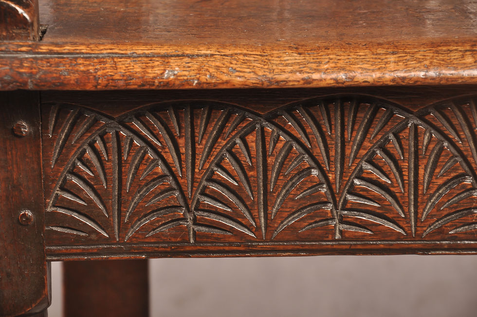 Thumbnail: SOLD Early 17th Century Oak Wainscot Chair