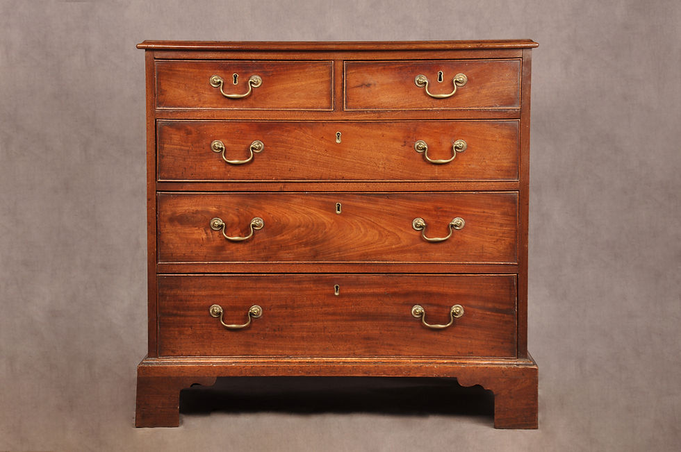 Thumbnail: Fine 18th Century Mahogany Chest Of Drawers