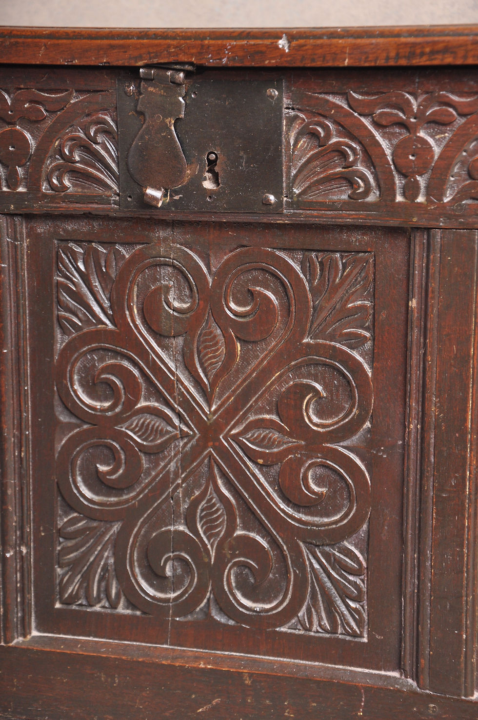 Thumbnail: 17th Century North Country Coffer