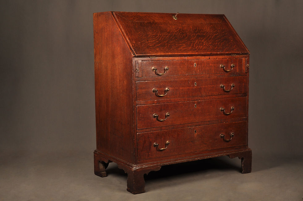 Thumbnail: Mid 18th Century Oak Bureau